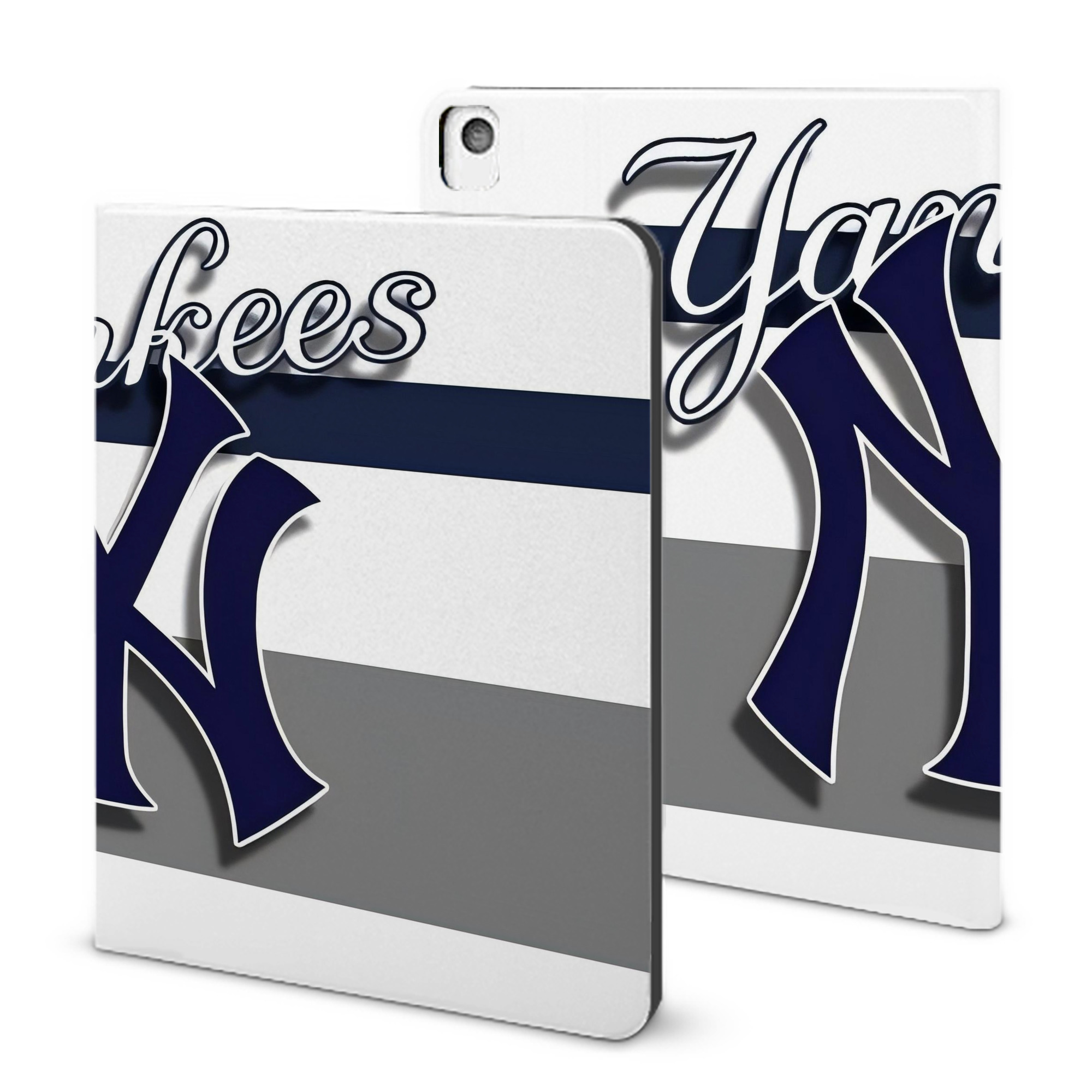 New York Yankees 356 IPad Book-Style Case With Pencil Slot – Slim PU & TPU Cover – Full Protection, Precise Fit, Water & Scratch Resistant